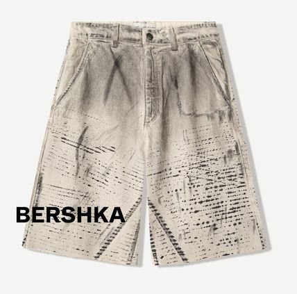 ★ドイツ発*BERSHKA*新作*プリントスケーターショーツ/DH★ ☆ドイツ発*BERSHKA*新作*スケーターショーツ/SAND☆ パンツ