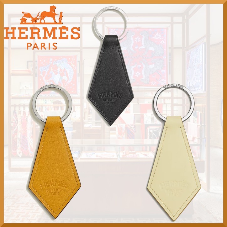 ギフトにも♪【HERMES】《Tab》キーリング タブ