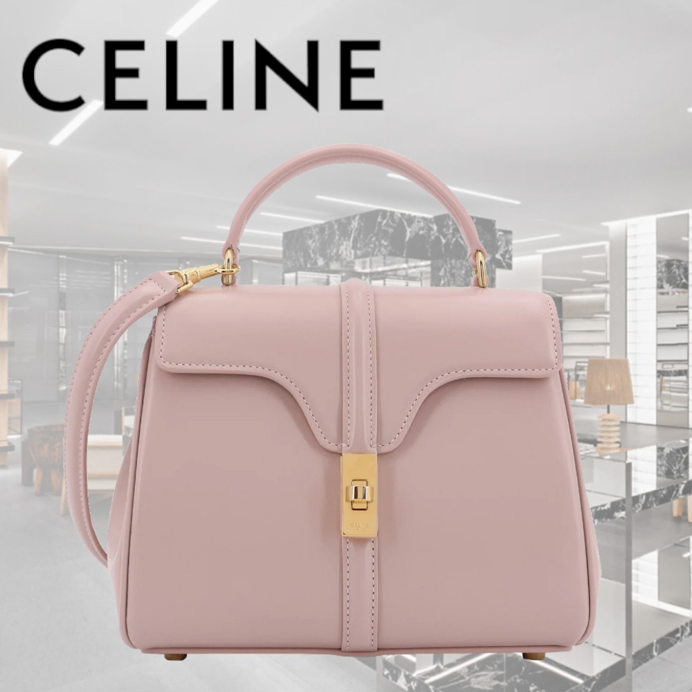 キレイ系もかわいい系も◎ CELINE ハンドバッグ ミニ セーズ 16