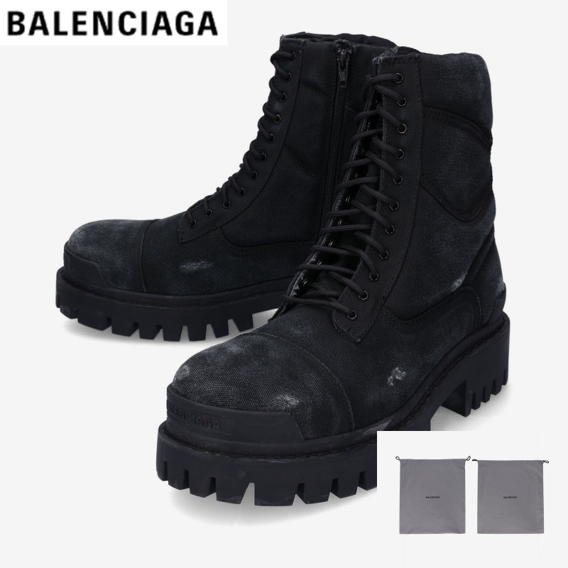 Balenciaga★25SS 新作★コンバット ストライク 20mm ブーツ 黑