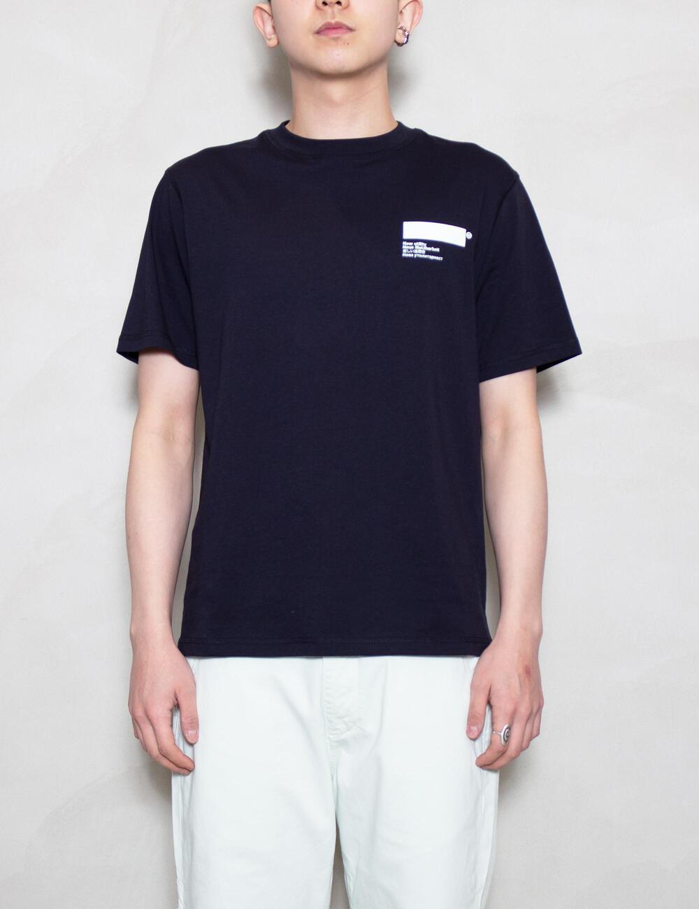 【AFFXWRKS】STANDARDISED T-SHIRT DEEP BLACK