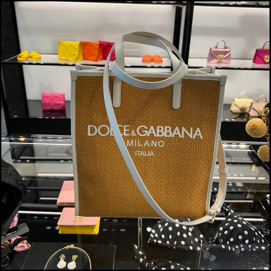 ◆完売前に◆【Dolce&Gabbana】ラフィア トートバッグ