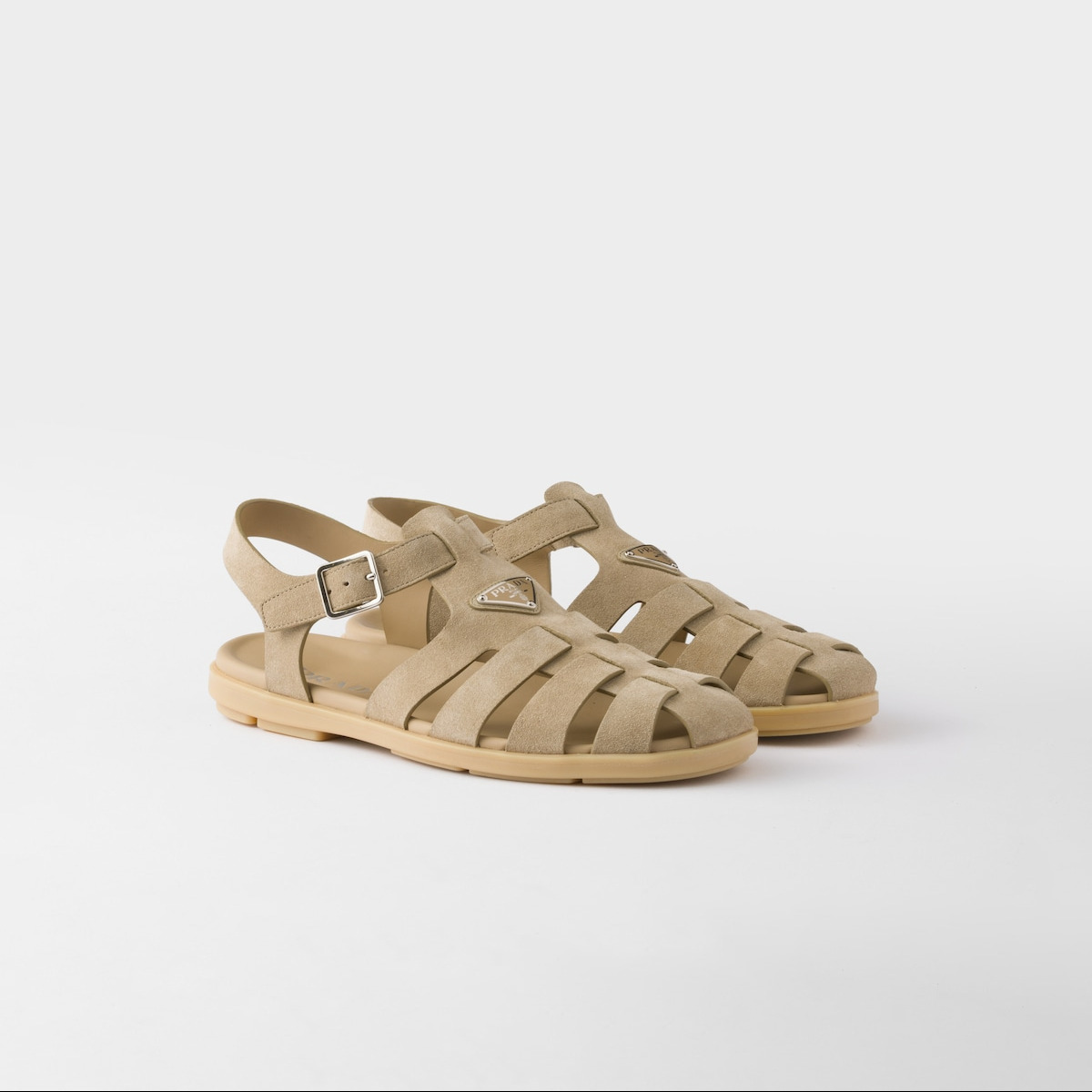 Prada スエード フィッシャーマンサンダル ★関税込
