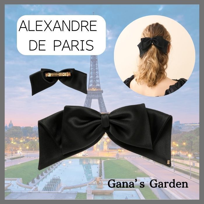 【ALEXANDRE DE PARIS】アレクサンドルドゥパリ バレッタ (8 cm)