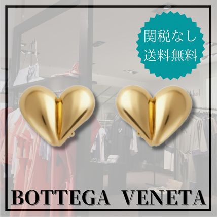 ★関税込・国内発送【BOTTEGA】ハート ドロップ クリップピアス ドロップ BOTTEGA VENETA(ボッテガヴェネタ) ピアス(レディース