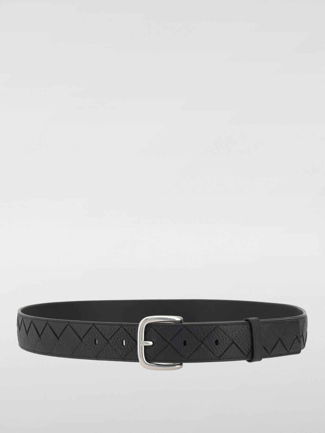 ベルト BOTTEGA VENETA   taurillon belt in grained woven leather