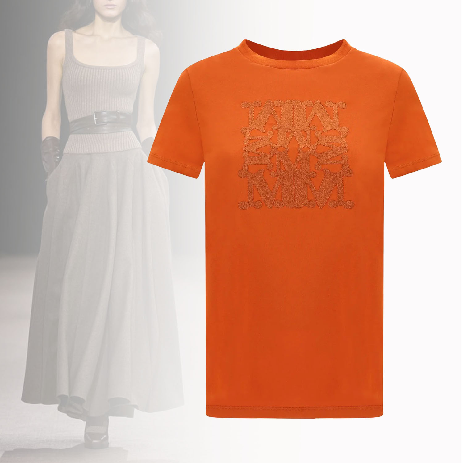 ◆Max Mara◆ クルーネック半袖 Tシャツ