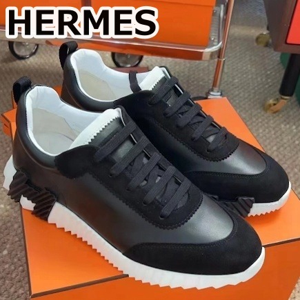 《HERMES》スニーカー バウンシング 黒