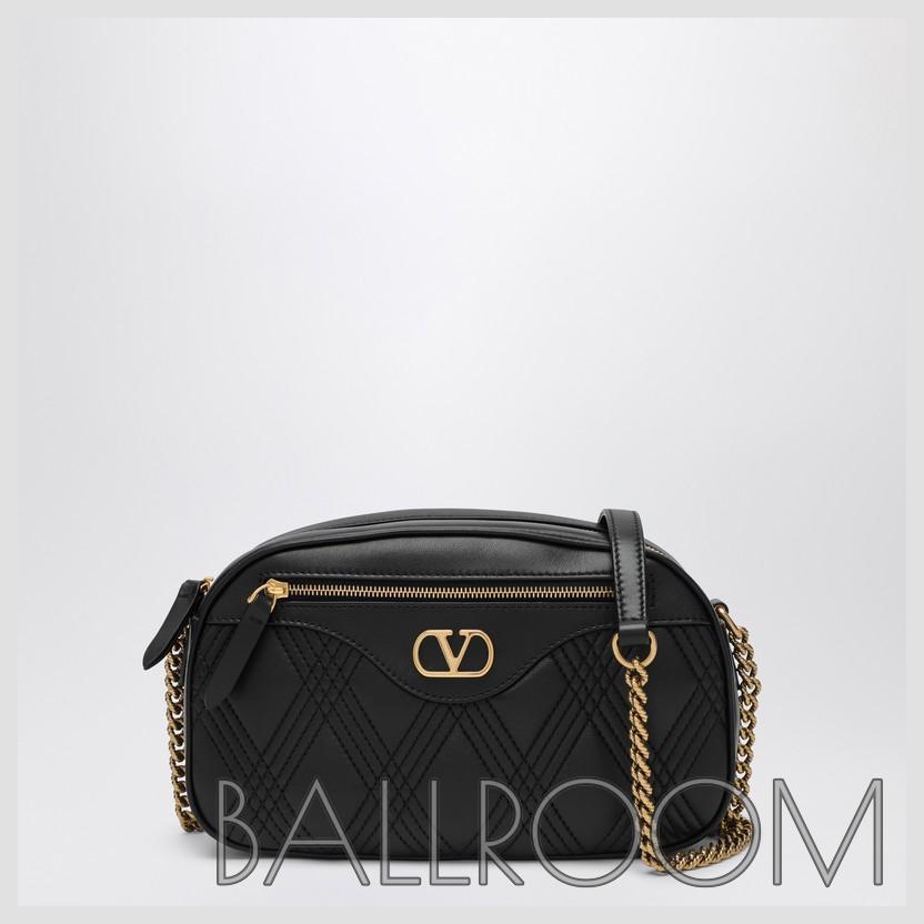 ショルダーバッグ・ポシェット VALENTINO GARAVANI QUILTIE 67 CHAIN BAG BLACK