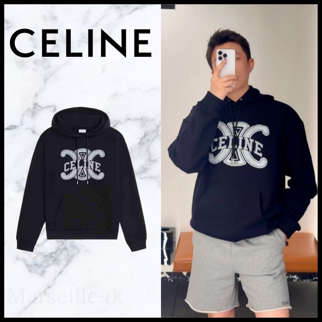 ★CELINE★ セリーヌ ルーズフーディー トリオンフ RY0JH670Q