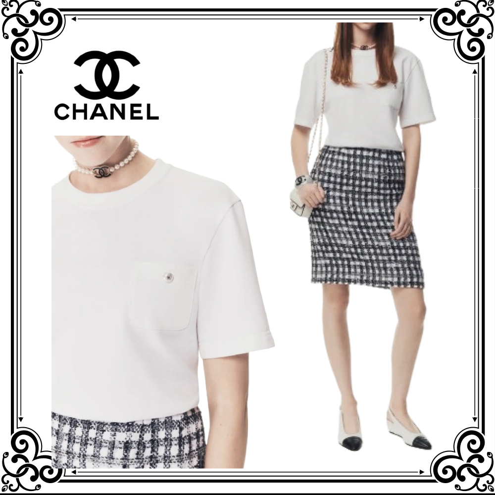 上品で洗練されたスタイル♪【CHANEL】モノトーン ワンピース