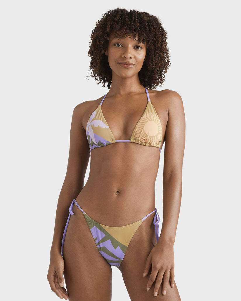 BILLABONG ビラボン トライアングル オレンジ 紫