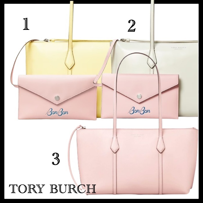 TORY BURCH x BonBon 国内買付 ペリー Small ジップトートバッグ