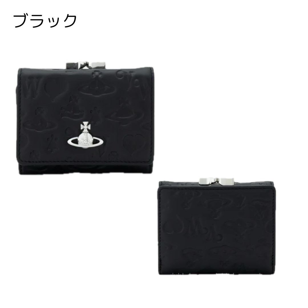 《Vivienne Westwood》【日本限定】JEAN 口金三つ折り財布