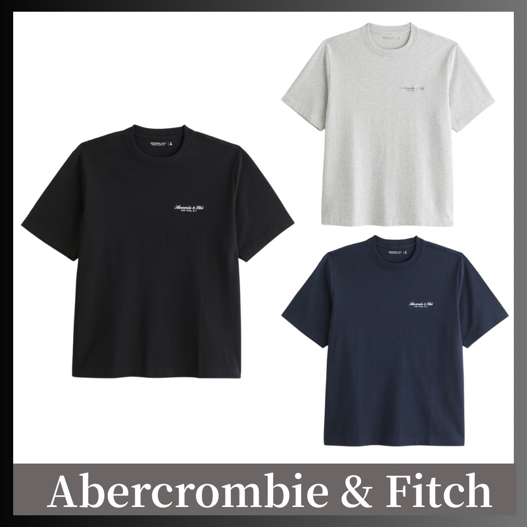 【Abercrombie &Fitch】プレミアム ポリッシュ Tシャツ 半袖