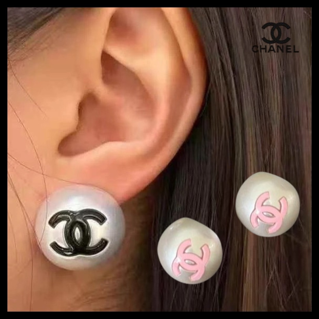 パールとCCマークが可愛い♪25P【CHANEL】シャネル ロゴ ピアス