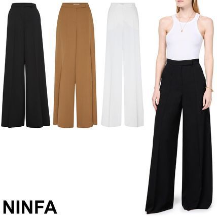Max Mara Ninfa ウール ギャバジン パンツ