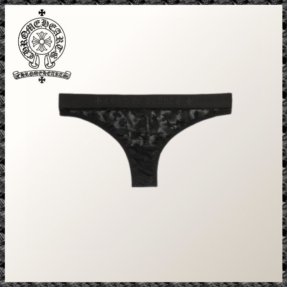 入手困難◆希少品◆CHROME HEARTS◆レース トン ブラック パンツ
