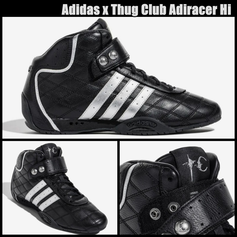 Adidas x Thug Club Adiracer Hi アディダス コラボ スニーカー