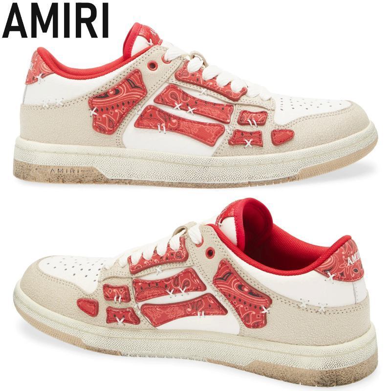 【AMIRI】バンダナ スケル トップ ロー