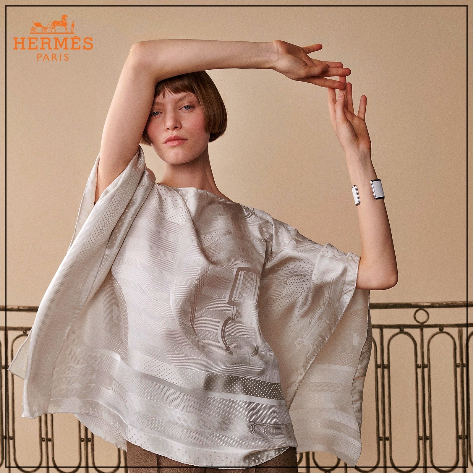 《エレガント！》HERMES シルクを纏うドッサードコーチング