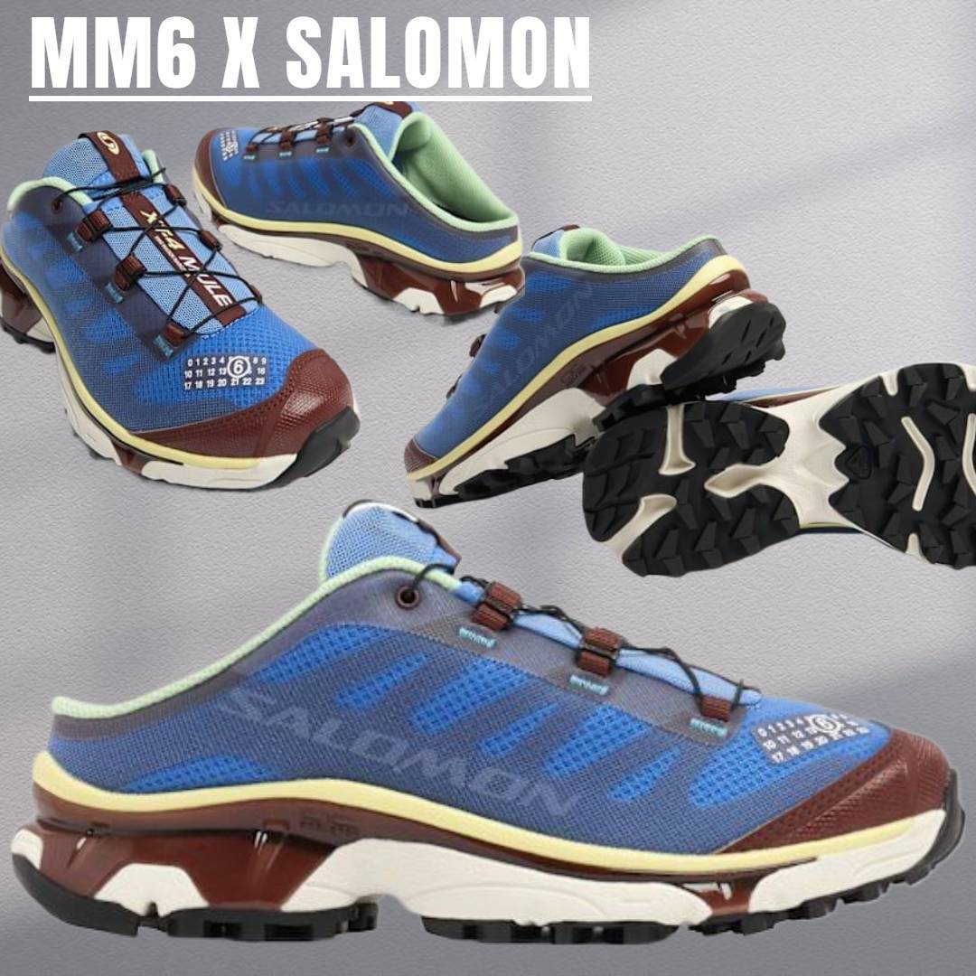 関税込★人気コラボ【MM6×SALOMON】XT MULE 4 スニーカー