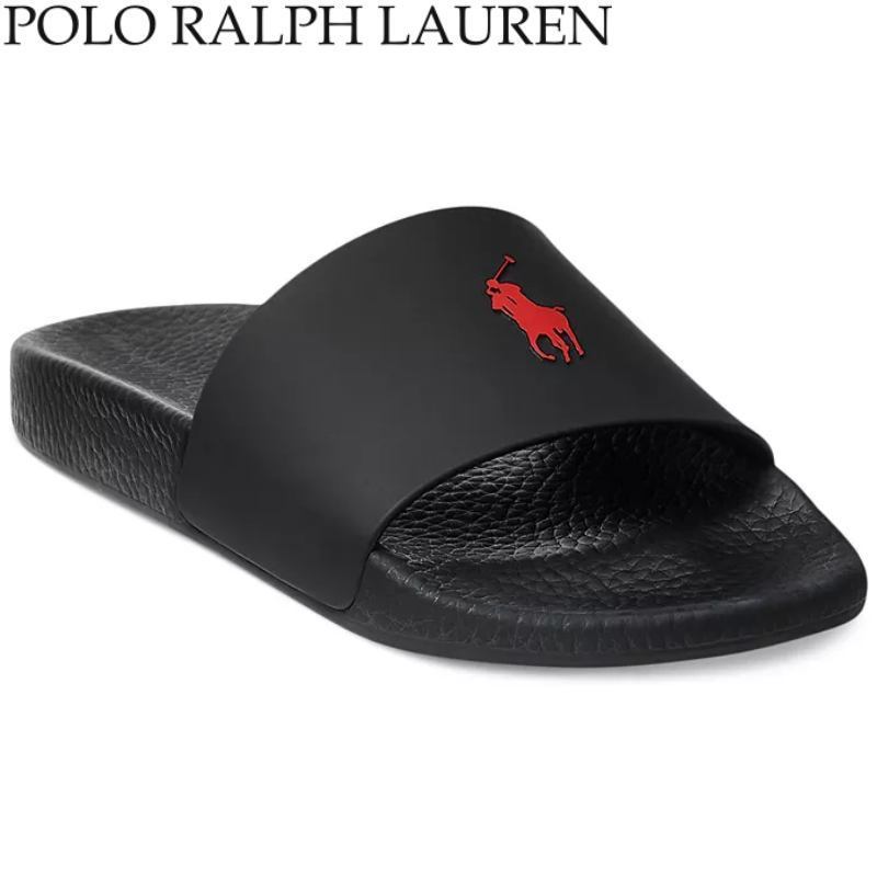 【POLO RALPH LAUREN】シグネチャー ポニー スライドサンダル