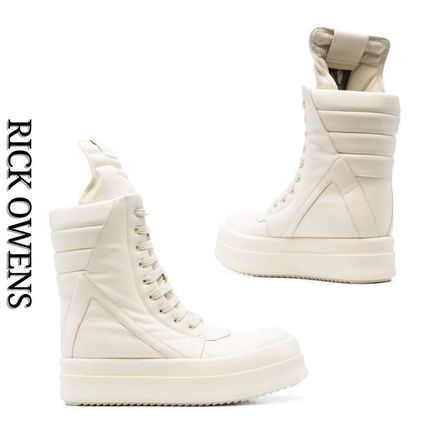 ホワイト（白）系 RICK OWENS GEOBASKET(リックオウエンス ジオ