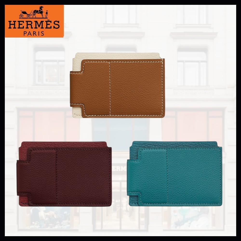 【上品で使いやすい♪】HERMES カードケース H スポール 3CC