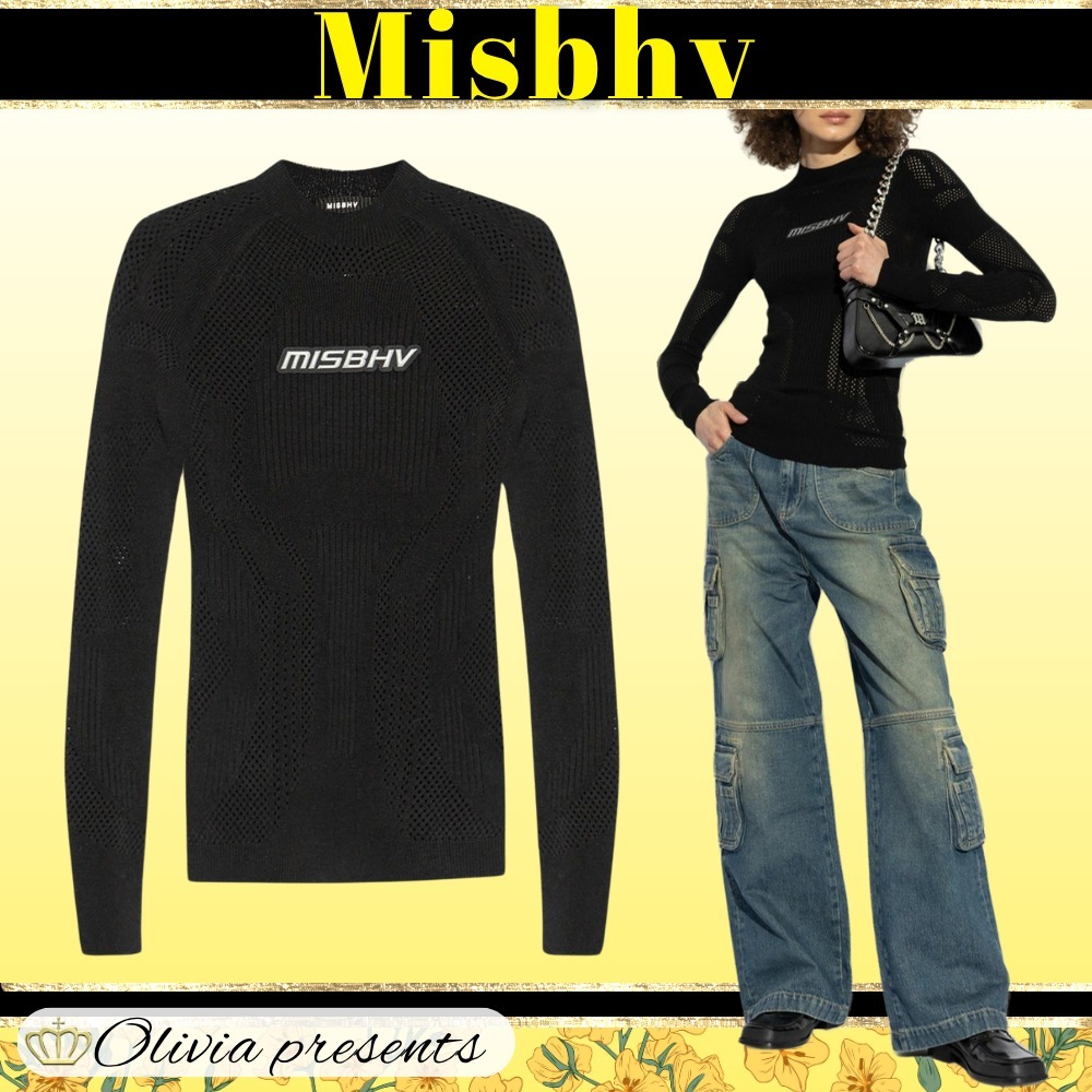 Misbhv＞＞＞Misbhv ロゴパッチ 長袖トップ