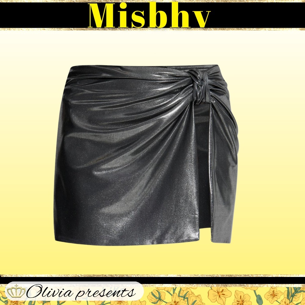 Misbhv＞＞＞Misbhv メタリック ハリウッド ミニスカート