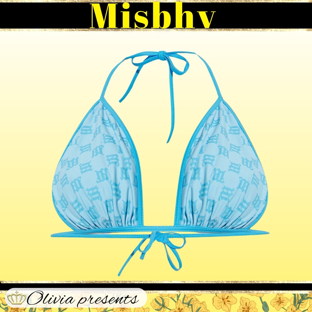 Misbhv＞＞＞Misbhv ロゴプリント 水着トップ