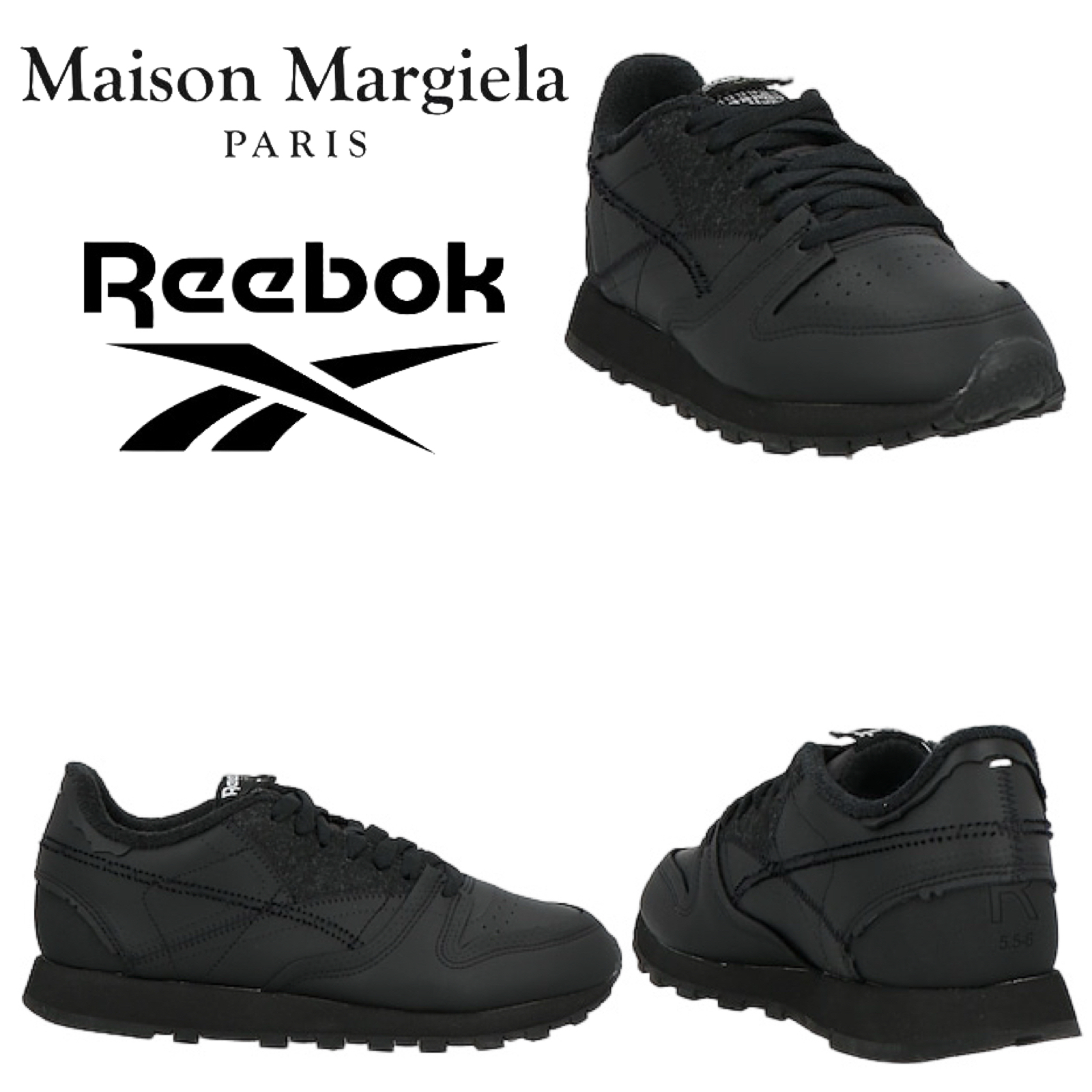 MAISON MARGIELA x REEBOK レディーススニーカー ブラック
