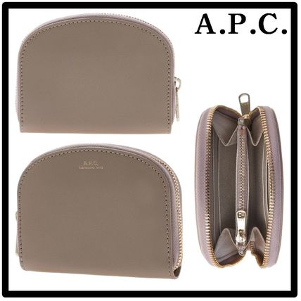 【日本産】 ベージュ系 A.P.C.(アーペーセー) 財布・小物(レディース 小物