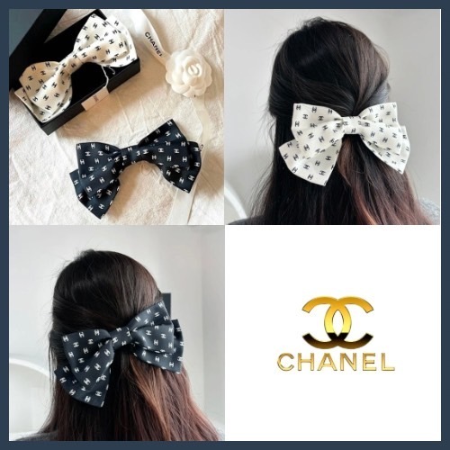 【キュートリボン♡】CHANEL リボンバレッタ