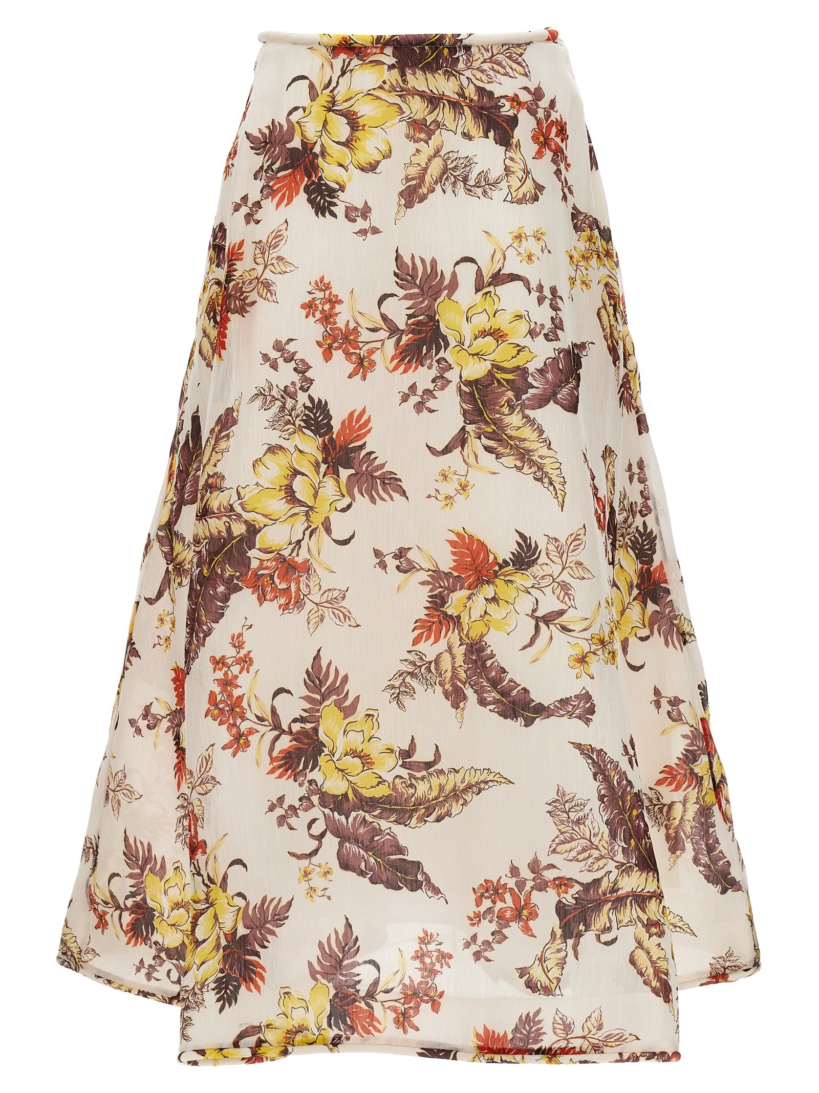 スカート ZIMMERMANN 'Matchmaker Floral Flare' skirt Multicolor