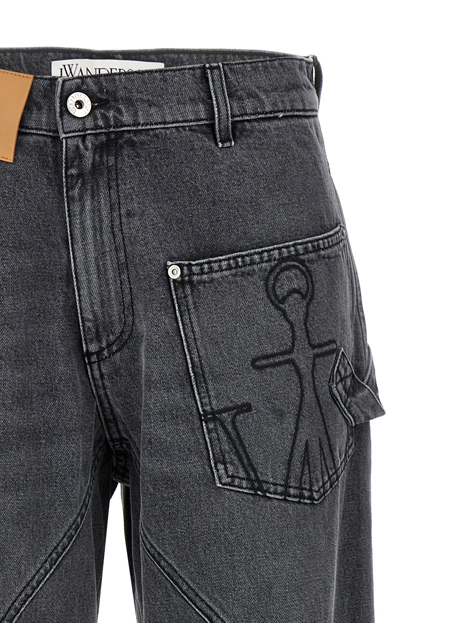 デニム・ジーパン J.W.ANDERSON 'Twisted Workwear ' jeans Gray
