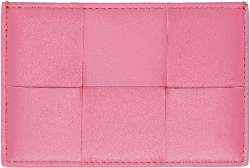 Bottega Veneta ピンク クレジットカードケース