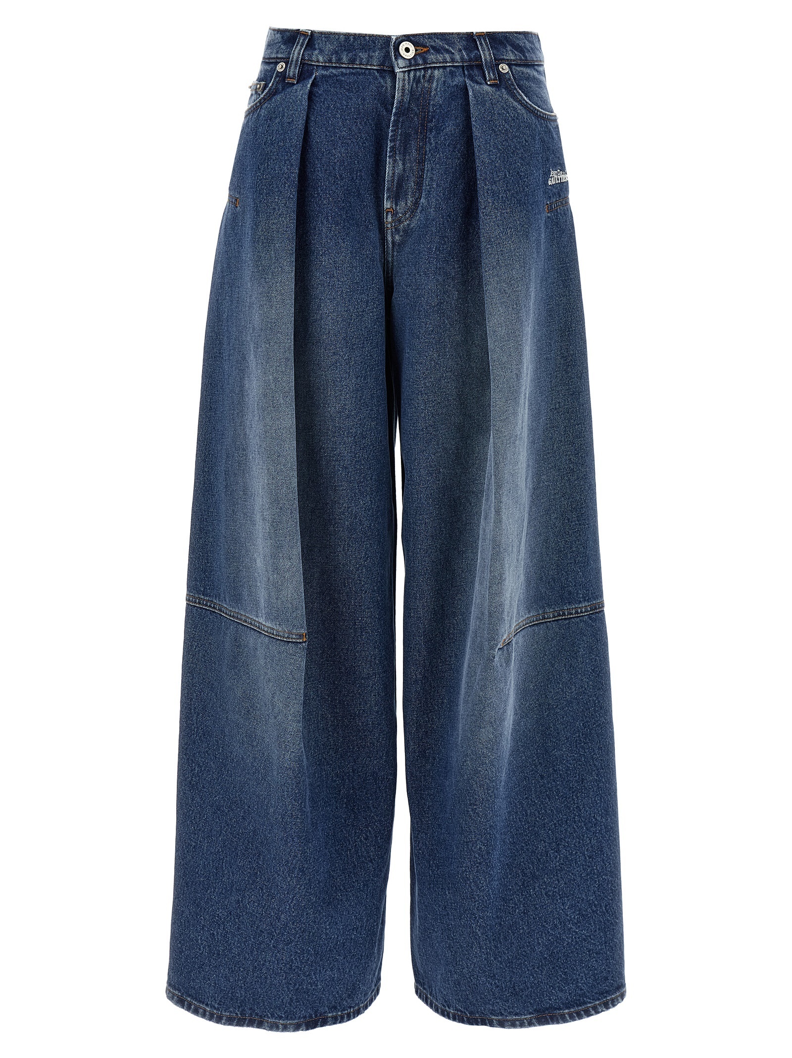 デニム・ジーパン JEAN PAUL GAULTIER Wide jeans Blue
