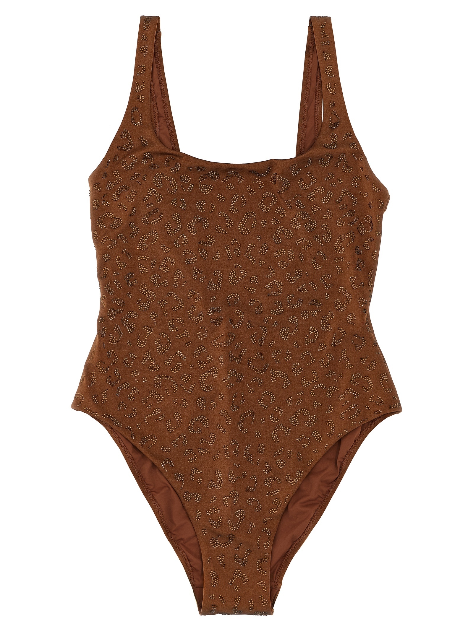 水着・ビーチグッズその他 MC2 SAINT BARTH 'Lora' one-piece swimsuit Brown