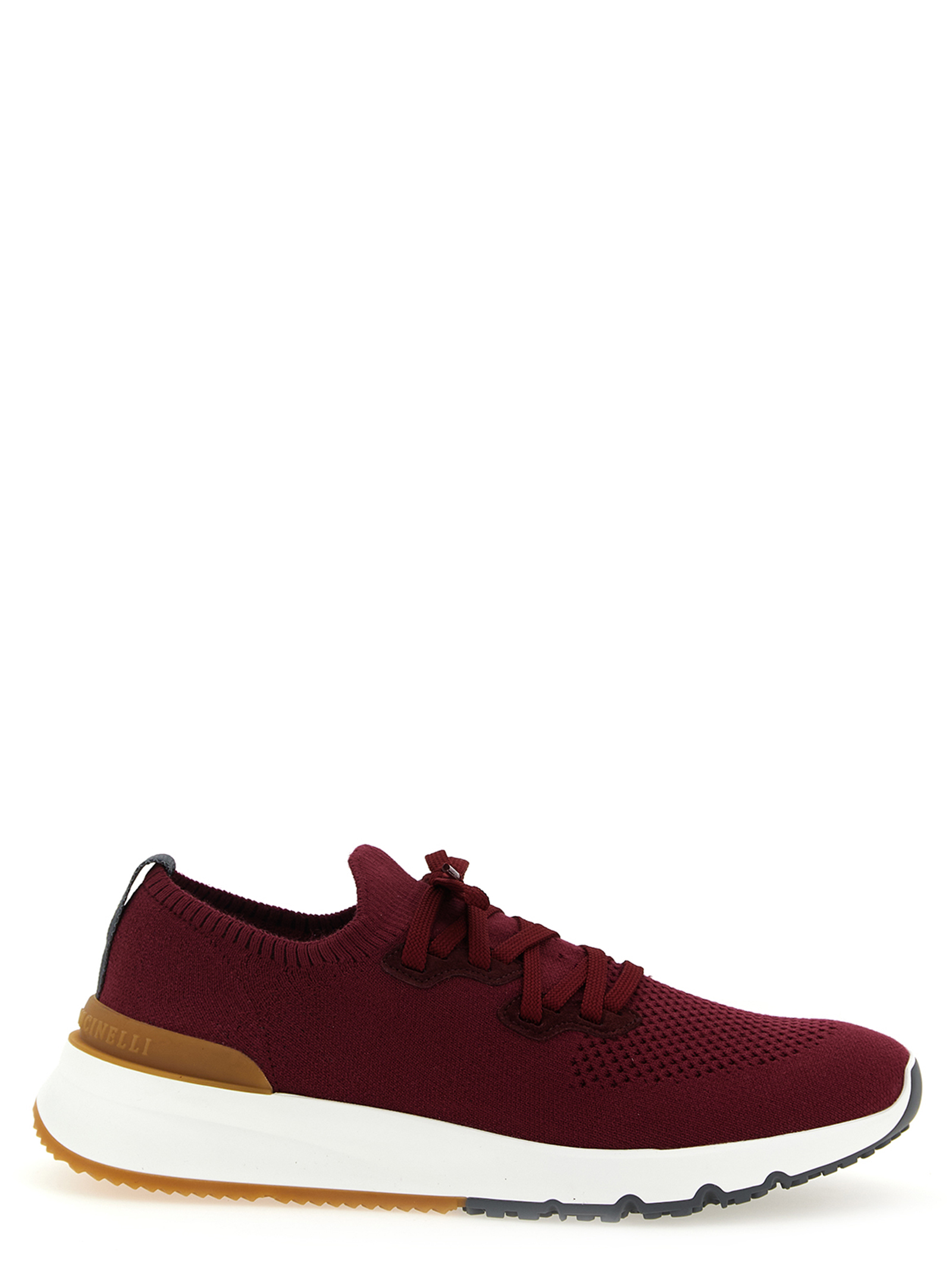 スニーカー BRUNELLO CUCINELLI Knitted sneakers Bordeaux