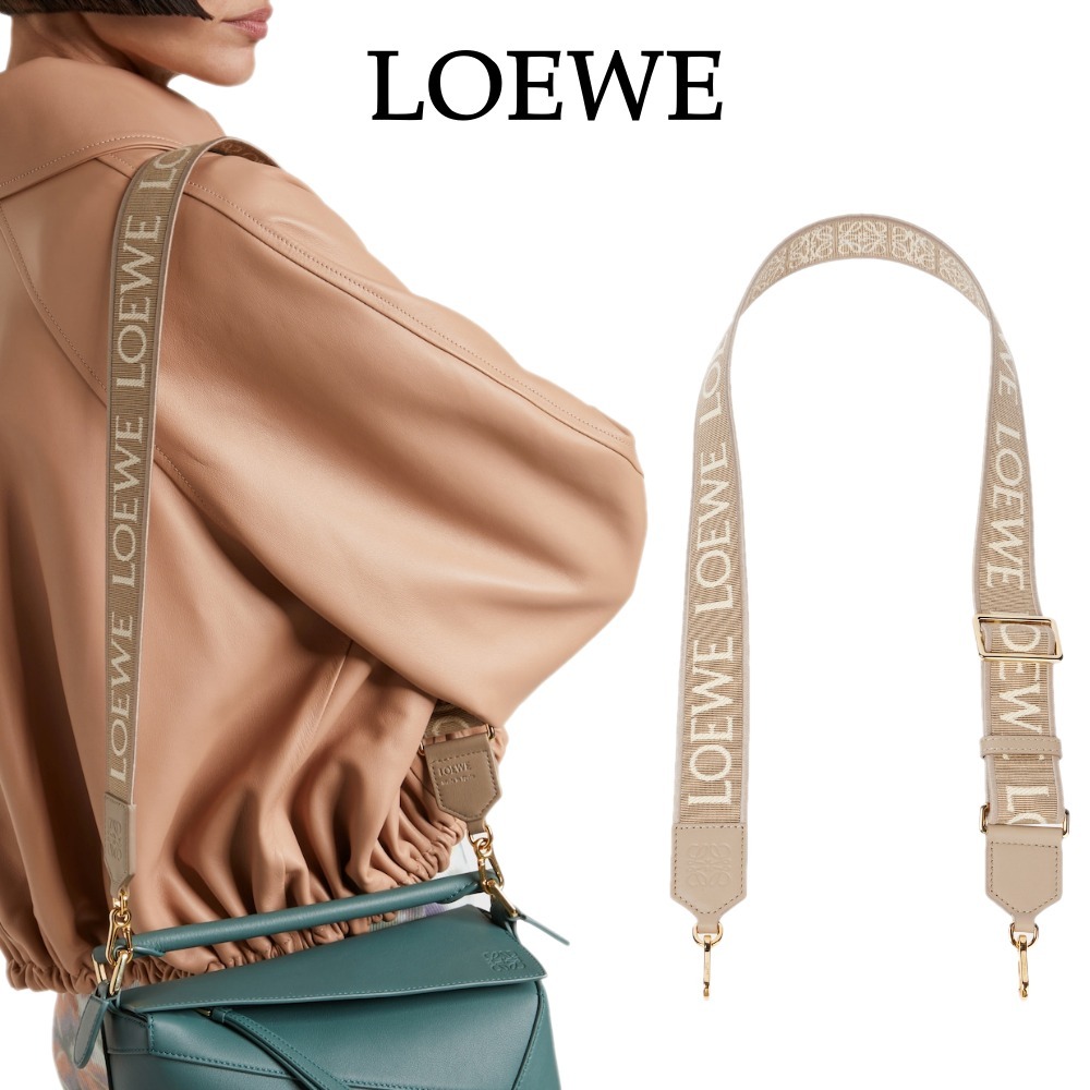 【Loewe】アナグラムレザートリムストラップ