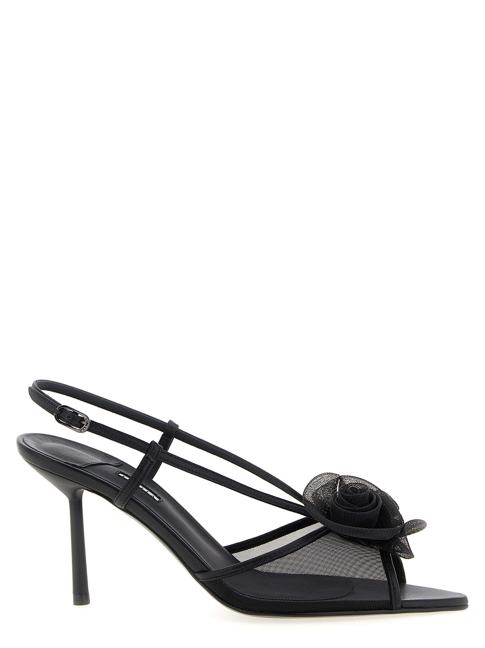 サンダル・ミュール LE SILLA 'Rose Nemesi' sandals Black