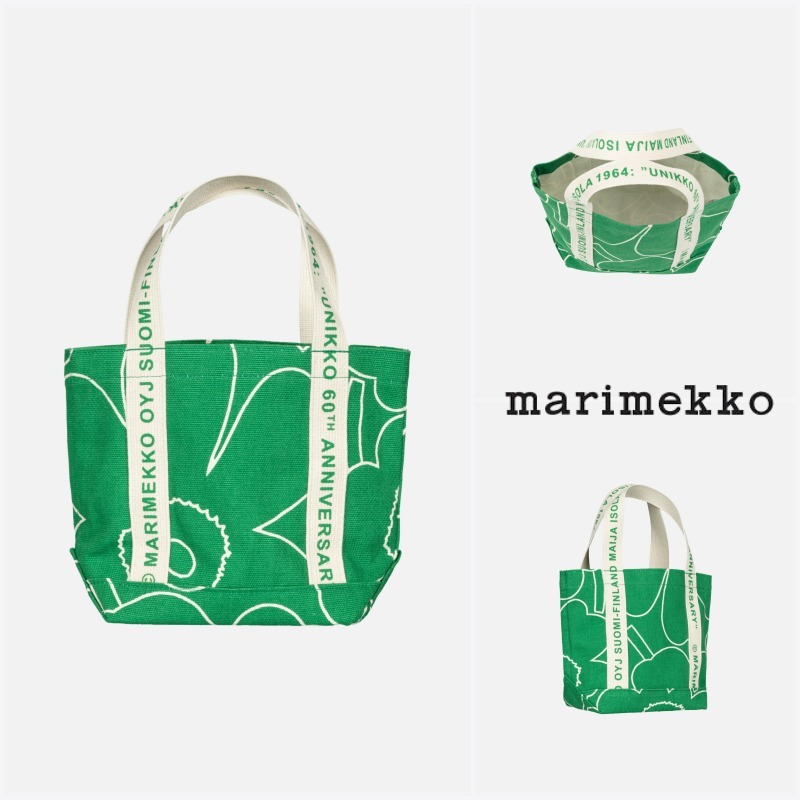【MARIMEKKO】ピールトウニッコ KIOSKI ミニトート グリーン