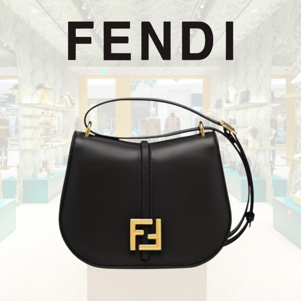 アウトレット【FENDI】カモン ミディアム ショルダーバッグ