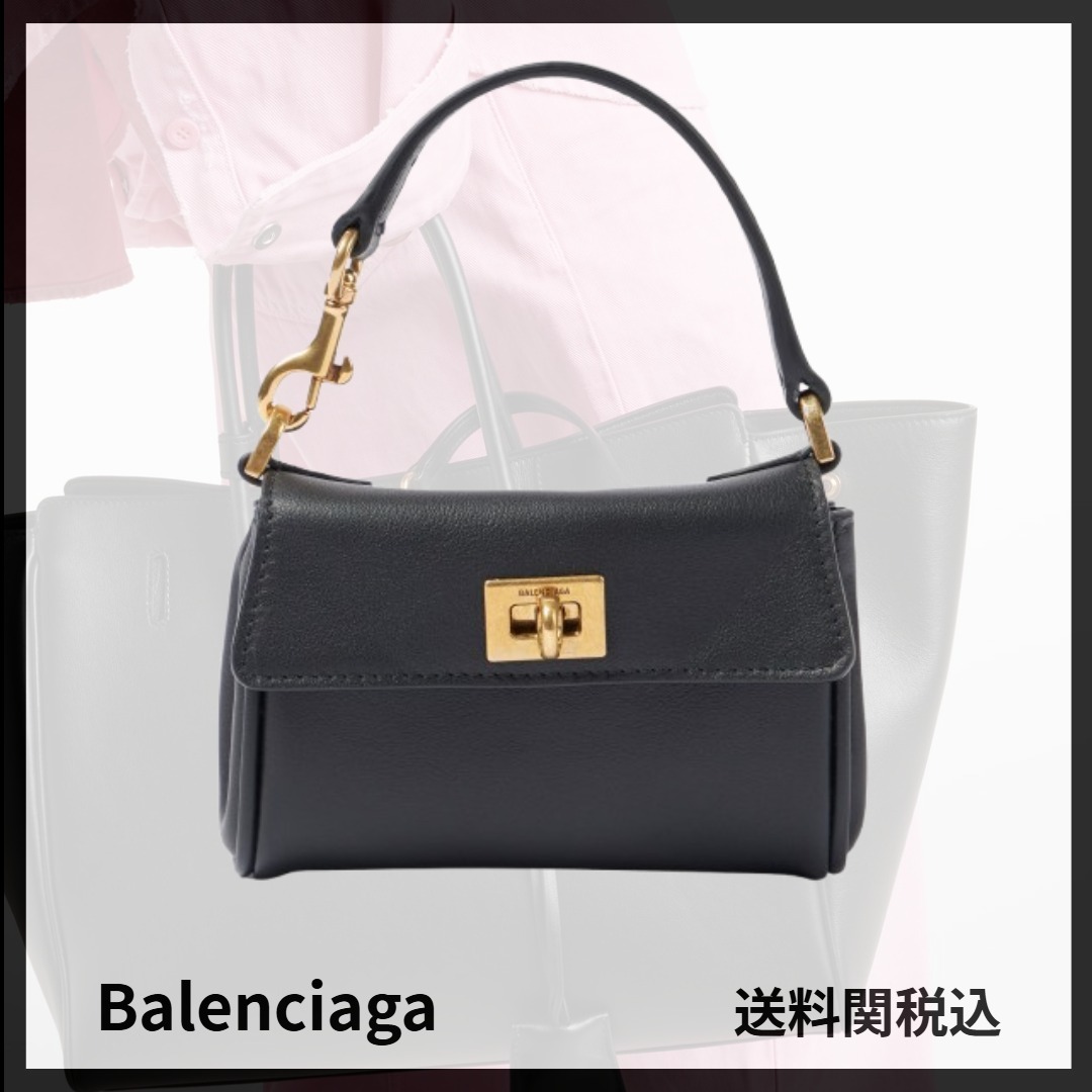送料関税込★Balenciaga★ロデオ ナノ レザートートバッグ