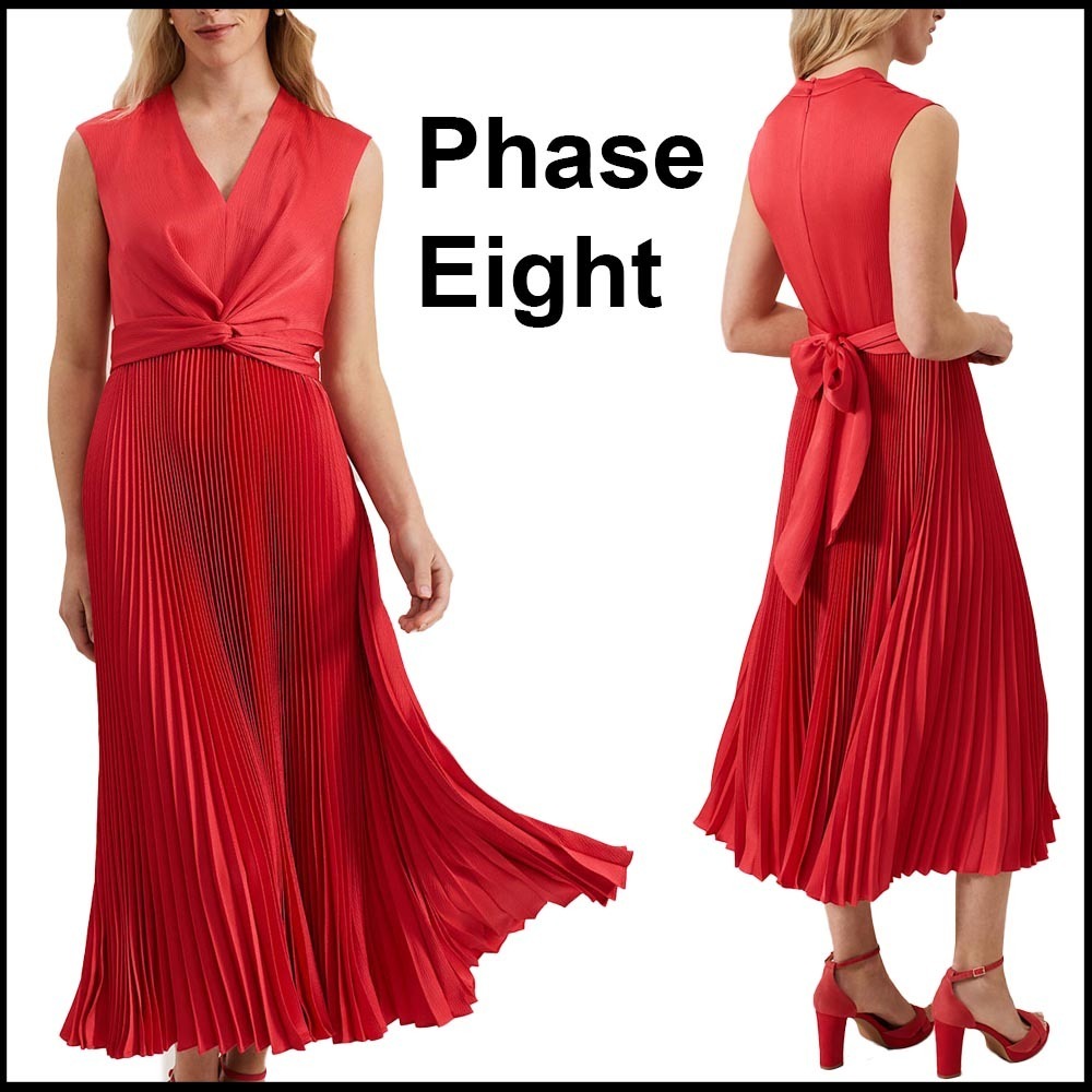 Phase Eight★鮮やか★セレスティア ラップドレス