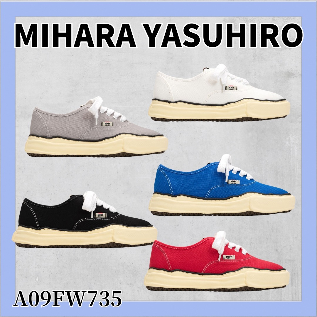 【MIHARAYASUHIRO】BAKER Vintage Like Sole Canvas スニーカー