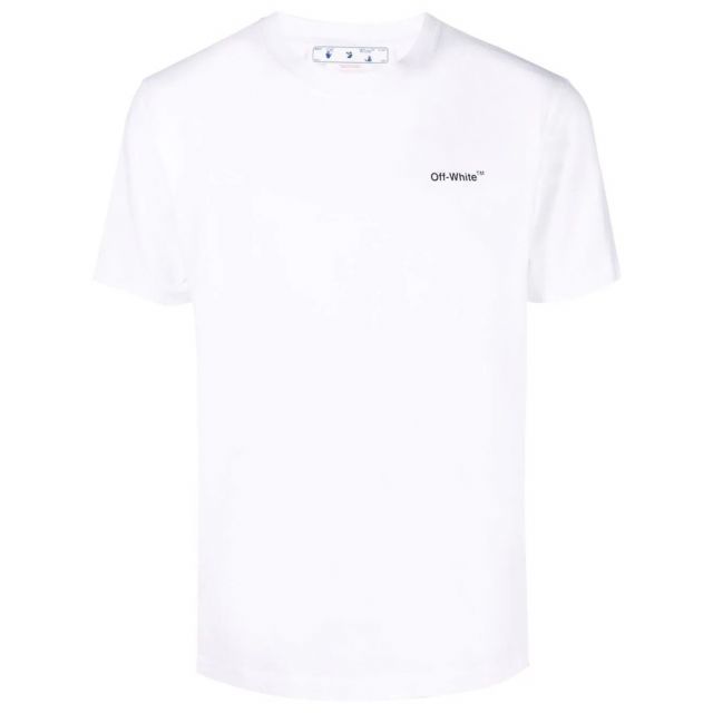 関送込！メンズ Off-White オフホワイト Wave Diag Tシャツ 2色
