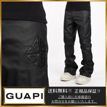 新品未使用】GUAPI グアピ フレアスウェットパンツ フレアデニム